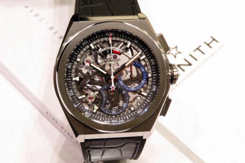 複雑な1/100秒クロノグラフのメカニズムを堪能できるデファイ エル