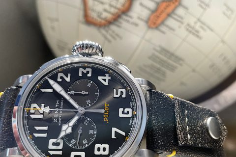 ヴィンテージ感がたまらない『パイロット タイプ20 クロノグラフ