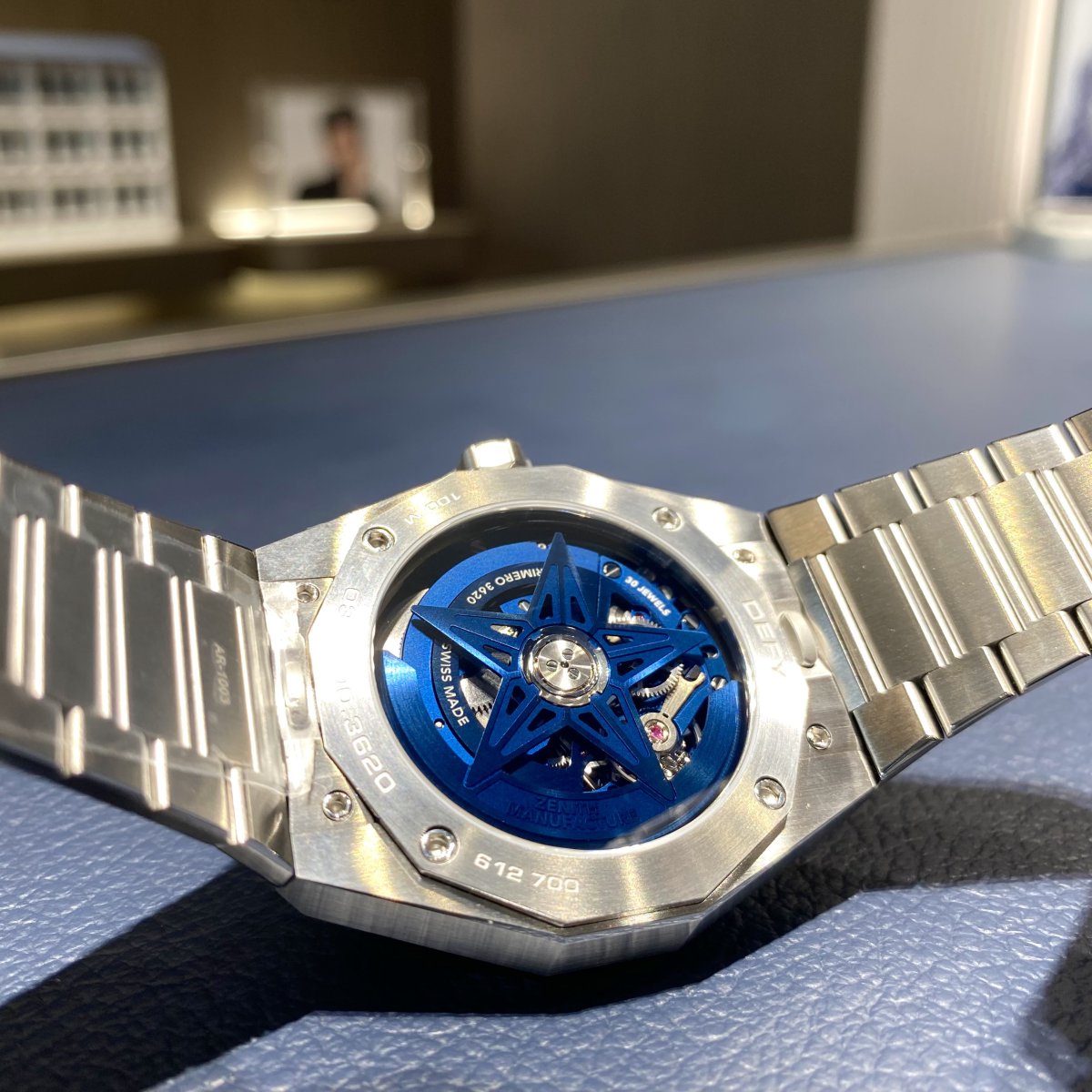 シティーライフにお勧め!人気モデルのスケルトン『デファイスカイライン スケルトン』 - DEFY |IMG_E5016