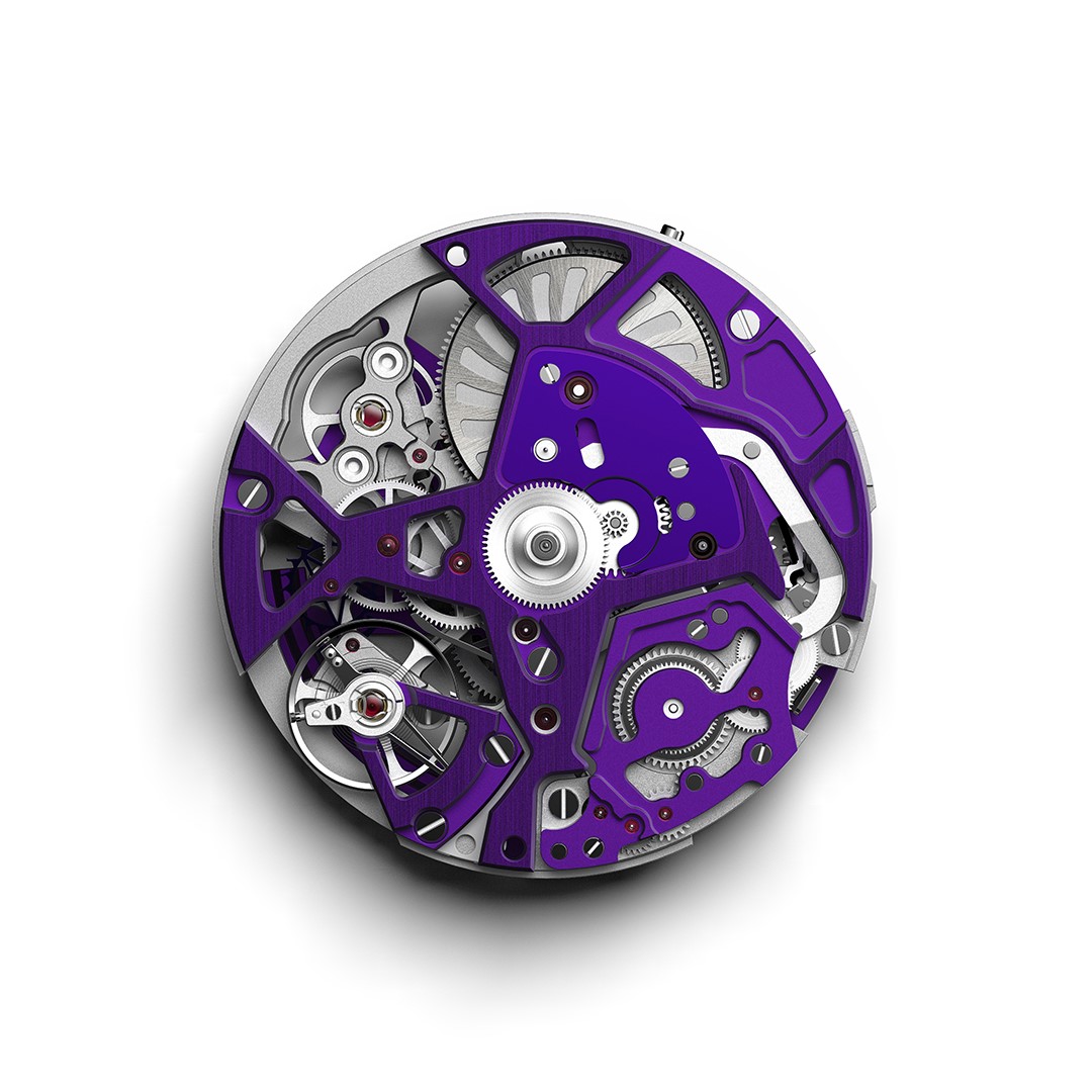 高貴な色合いとして日本でも愛され、親しまれてきた紫色の時計はお好きですか！？【デファイ エル・プリメロ２１ ウルトラ ヴァイオレット】ゼニスブティック大阪 - DEFY ｜DEFY-21-Violet-MV-4X5- 