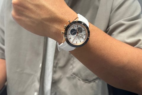 ゼニス】夏はラバーベルトで楽しみたい！クロノマスター スポーツ用