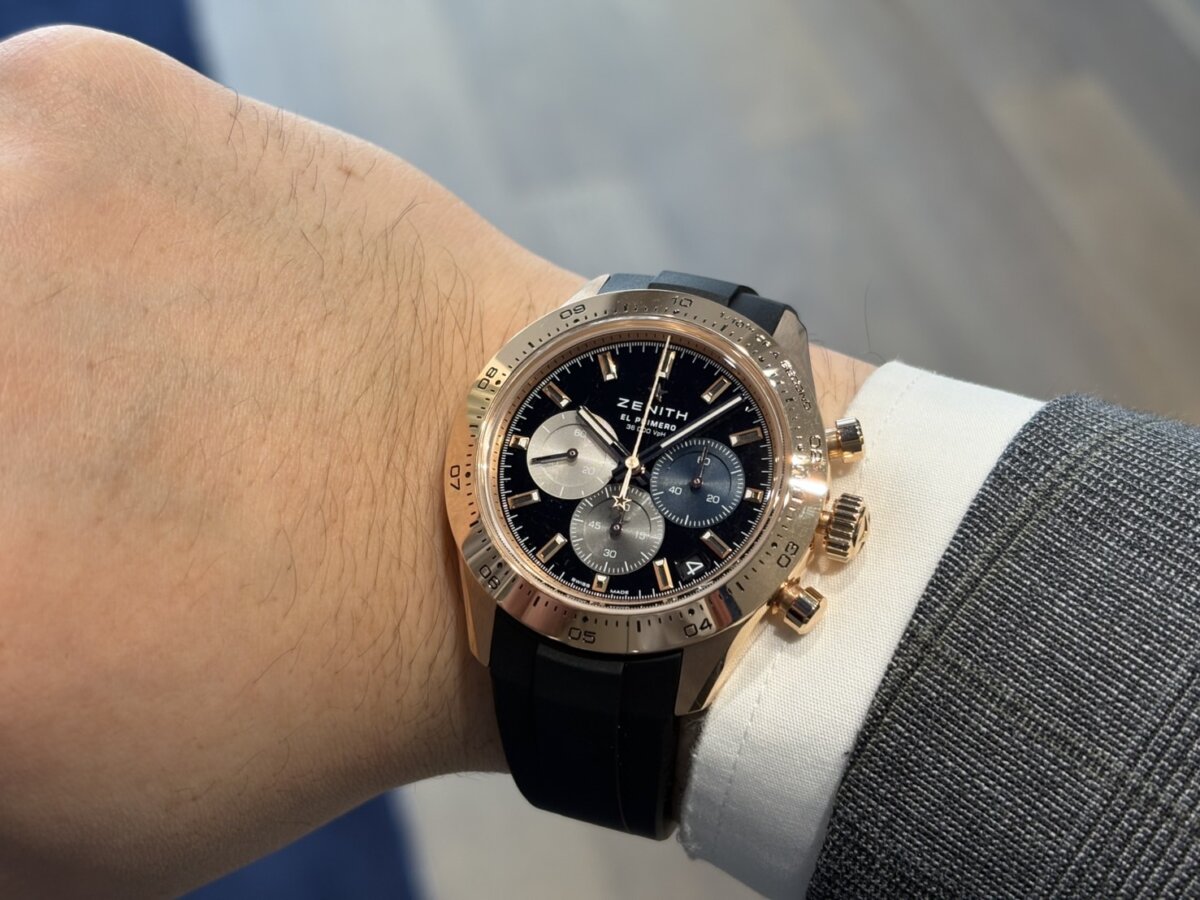 【ゼニス】どちらが好みのデザインですか?クロノマスタースポーツ ゴールドモデル徹底比較!! - CHRONOMASTER |S__87990364