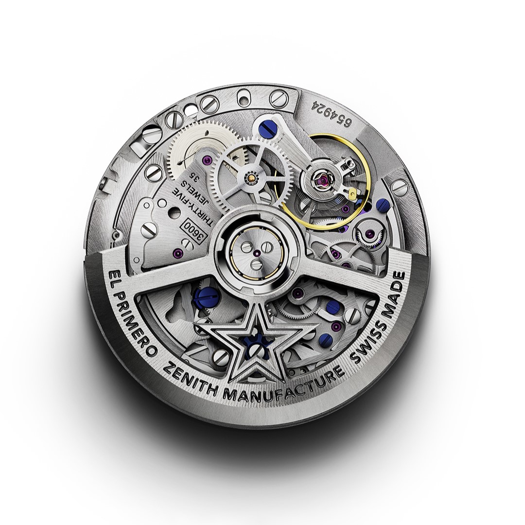ゼニスの美学と技術の集大成ークロノマスタースポーツ - CHRONOMASTER |Chronomaster-Sport-Black-MT-MV-4X5-03.3100.3600.21.M3100