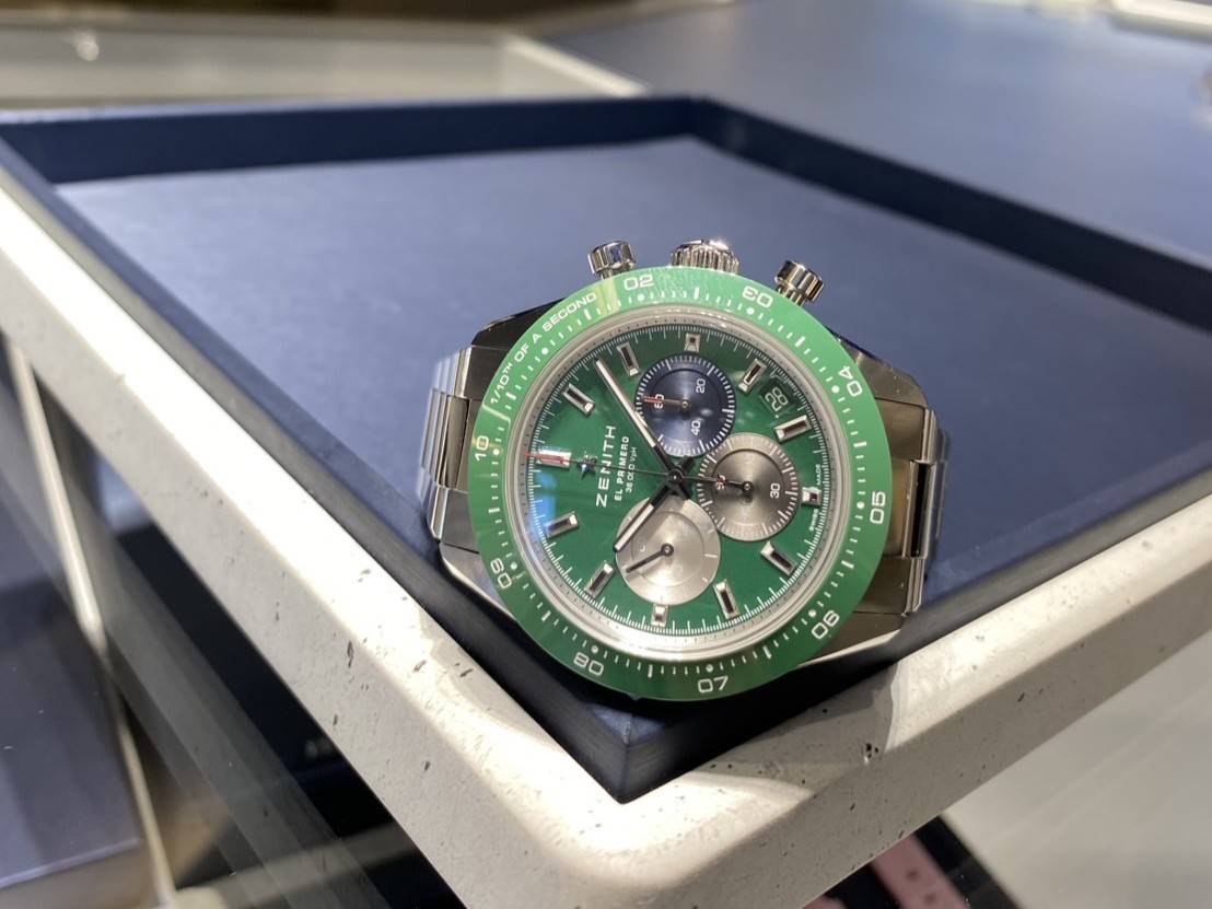 ゼニスが挑んだ“グリーン”の極み──クロノマスター スポーツのカラーセラミックモデル【クロノマスタースポーツ グリーン】 - CHRONOMASTER |S__314056714_0