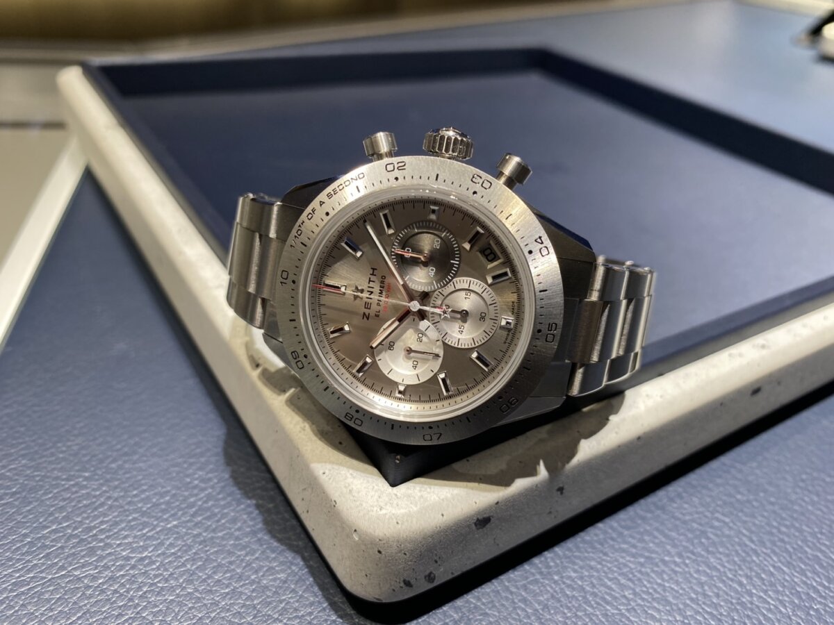 ゼニス「クロノマスター チタン」──軽さと先進性が融合したモダン・クロノグラフ - CHRONOMASTER |S__314662924_0
