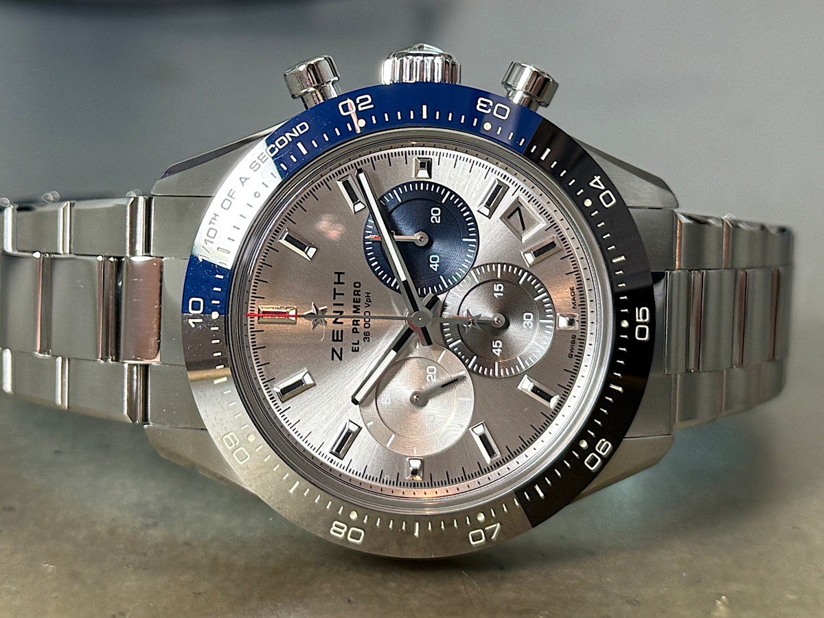 ゼニスブティックだけの特別カラー。クロノマスタースポーツブティック限定、T.F様ご購入有難うございました。 - CHRONOMASTER お客様 |IMG_0493