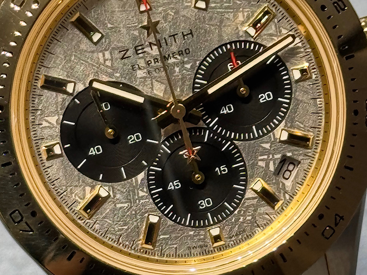唯一無二の個性を楽しむ！天然素材文字盤の魅力とは？ - CHRONOMASTER ELITE その他 ｜IMG_0778 
