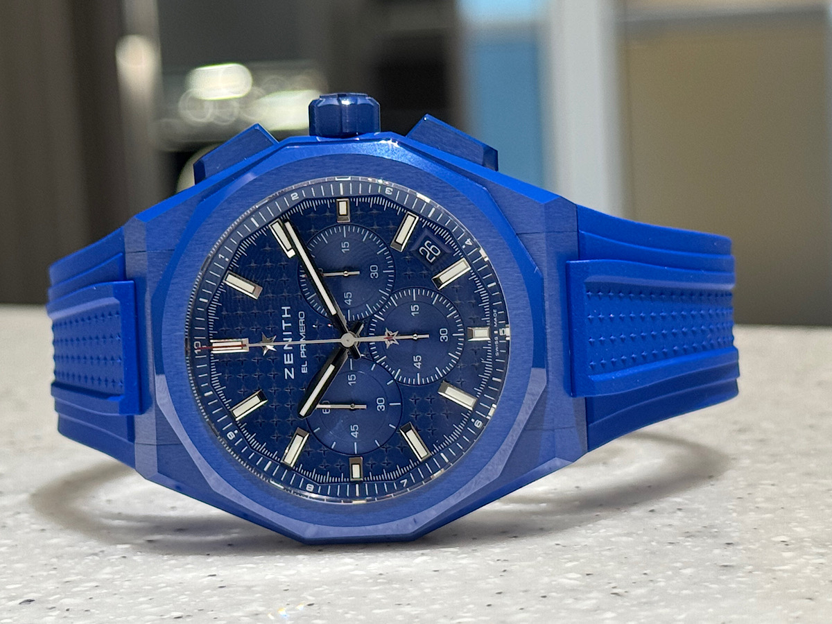 【実機入荷しました!】ご覧いただけるのは今だけ?160周年記念モデル『デファイ スカイライン クロノグラフ 160thアニバーサリーエディション』 - DEFY |IMG_0827