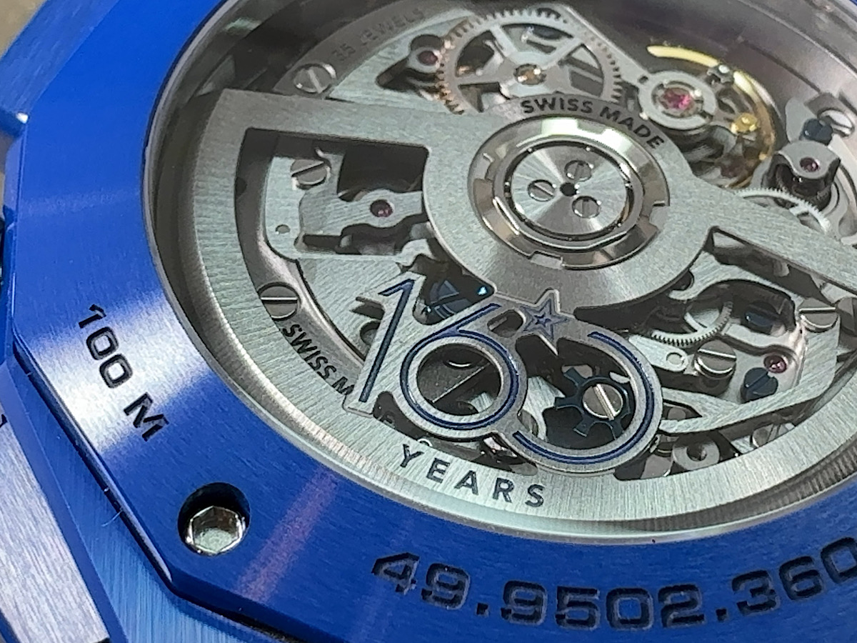 【実機入荷しました!】ご覧いただけるのは今だけ?160周年記念モデル『デファイ スカイライン クロノグラフ 160thアニバーサリーエディション』 - DEFY |IMG_0832