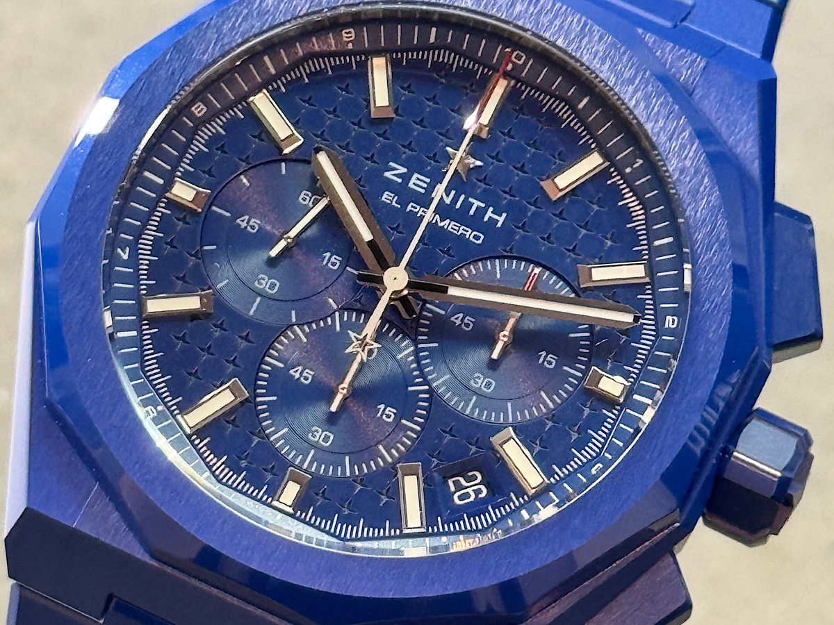 【実機入荷しました!】ご覧いただけるのは今だけ?160周年記念モデル『デファイ スカイライン クロノグラフ 160thアニバーサリーエディション』 - DEFY |IMG_0835