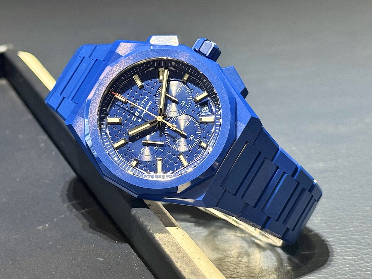 【実機入荷しました!】ご覧いただけるのは今だけ?160周年記念モデル『デファイ スカイライン クロノグラフ 160thアニバーサリーエディション』 - DEFY |IMG_0838-1