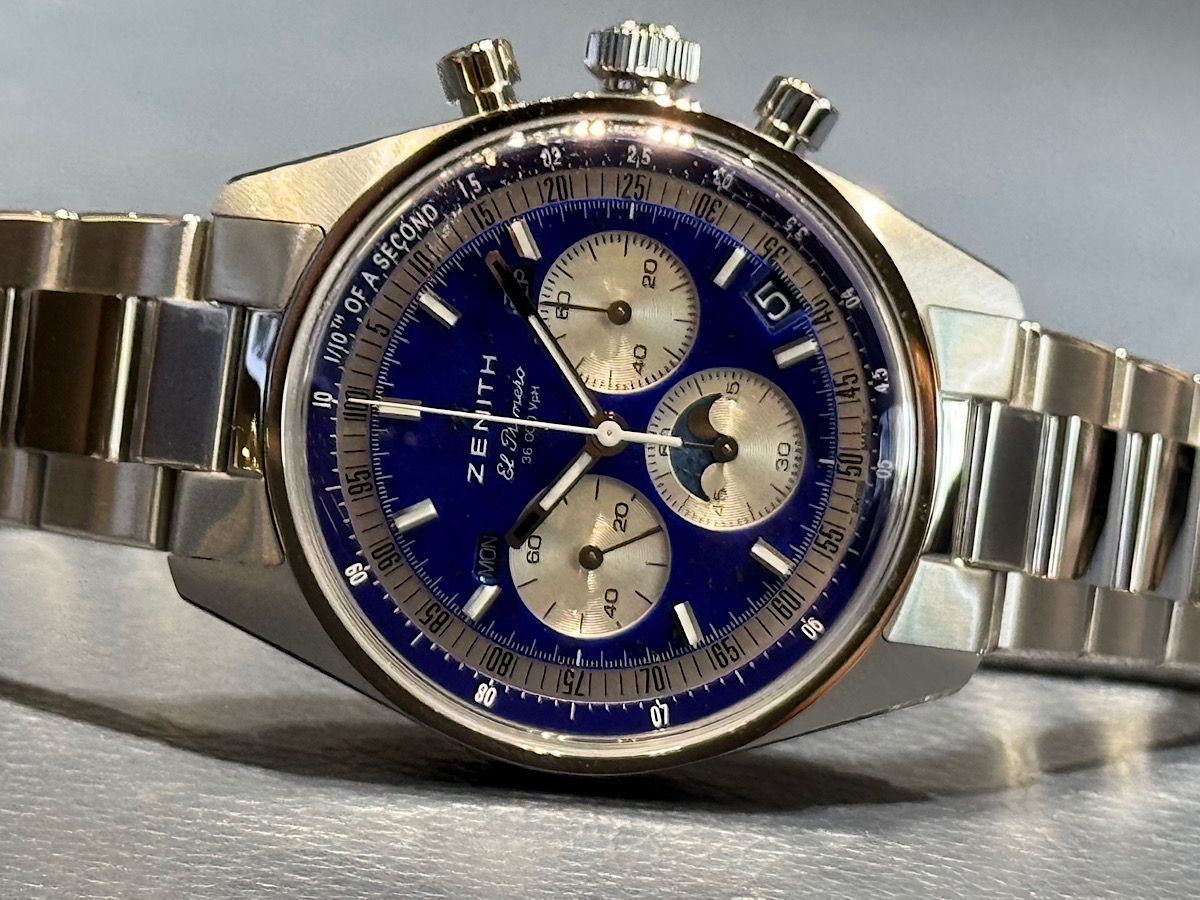 天然石が織りなす唯一無二の美しさ『クロノマスター オリジナル トリプルカレンダー ラピスラズリ』 - CHRONOMASTER ｜IMG_1551 