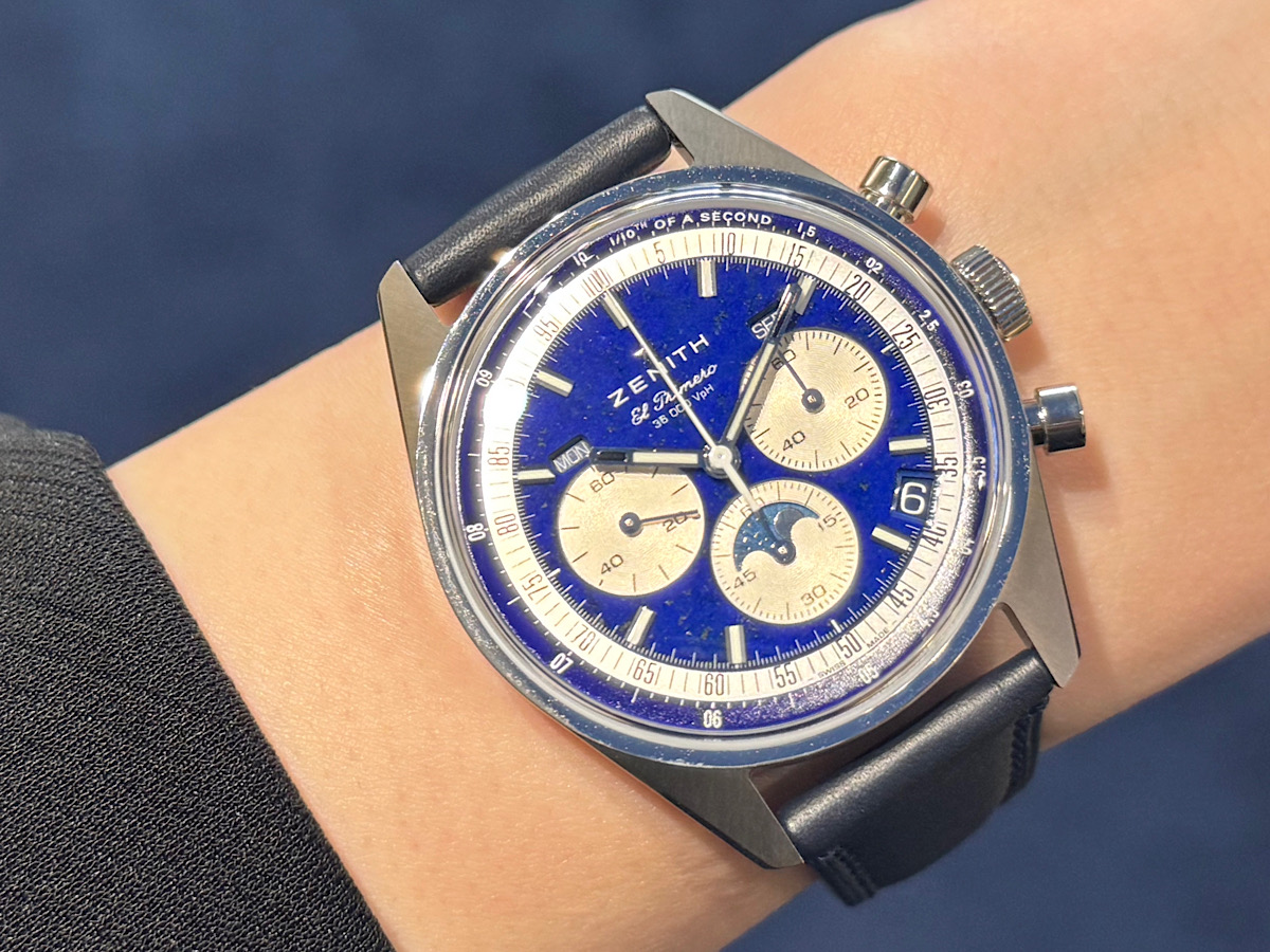 天然石が織りなす唯一無二の美しさ『クロノマスター オリジナル トリプルカレンダー ラピスラズリ』 - CHRONOMASTER ｜IMG_1552 