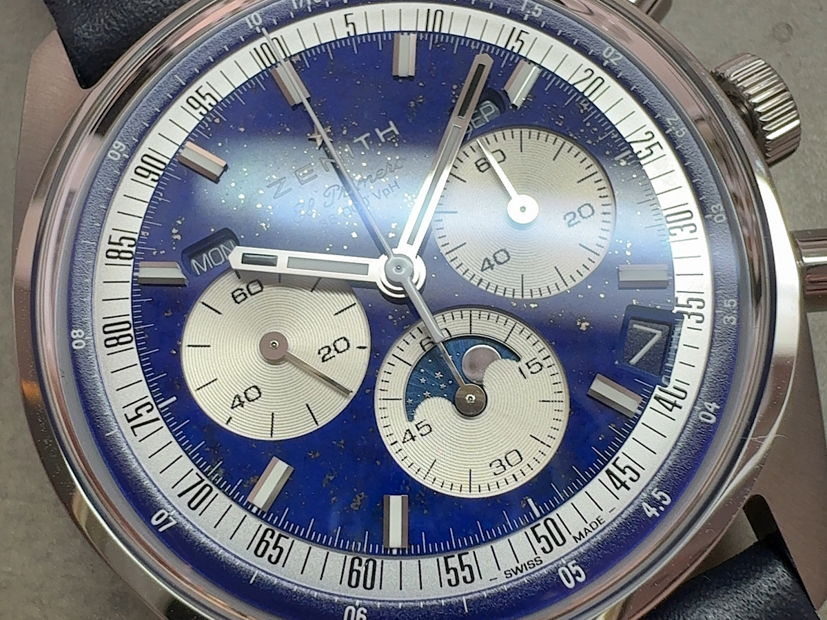天然石が織りなす唯一無二の美しさ『クロノマスター オリジナル トリプルカレンダー ラピスラズリ』 - CHRONOMASTER ｜IMG_1557 