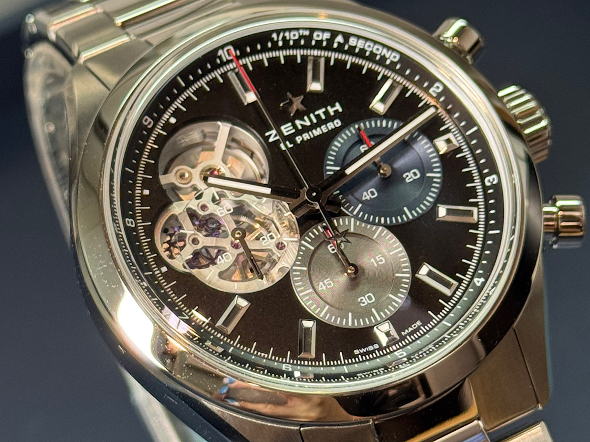 “エル・プリメロ”の鼓動を感じることができる、ゼニスの象徴的タイムピース『クロノマスター オープン』 - CHRONOMASTER ｜IMG_1801 