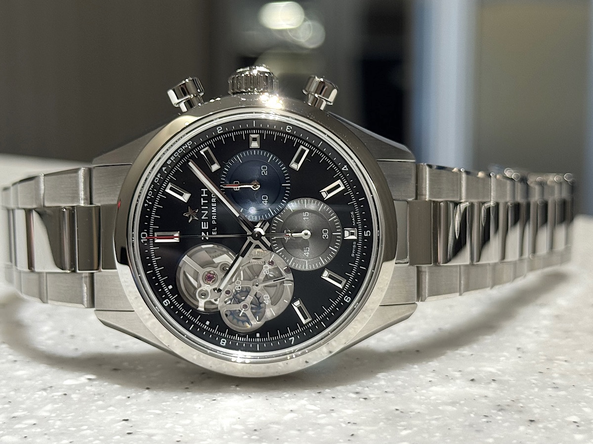“エル・プリメロ”の鼓動を感じることができる、ゼニスの象徴的タイムピース『クロノマスター オープン』 - CHRONOMASTER ｜IMG_1802 