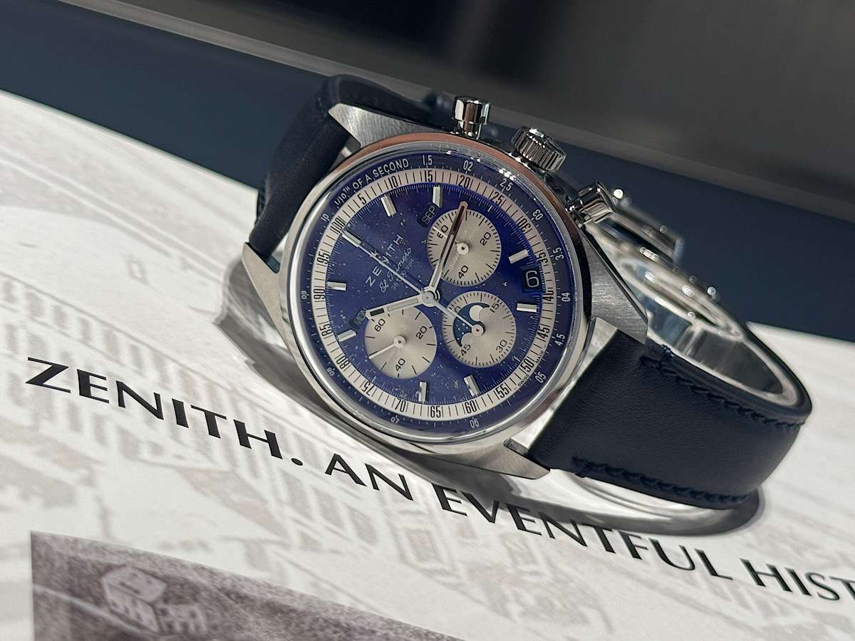 天然石が織りなす唯一無二の美しさ『クロノマスター オリジナル トリプルカレンダー ラピスラズリ』 - CHRONOMASTER ｜IMG_9729 