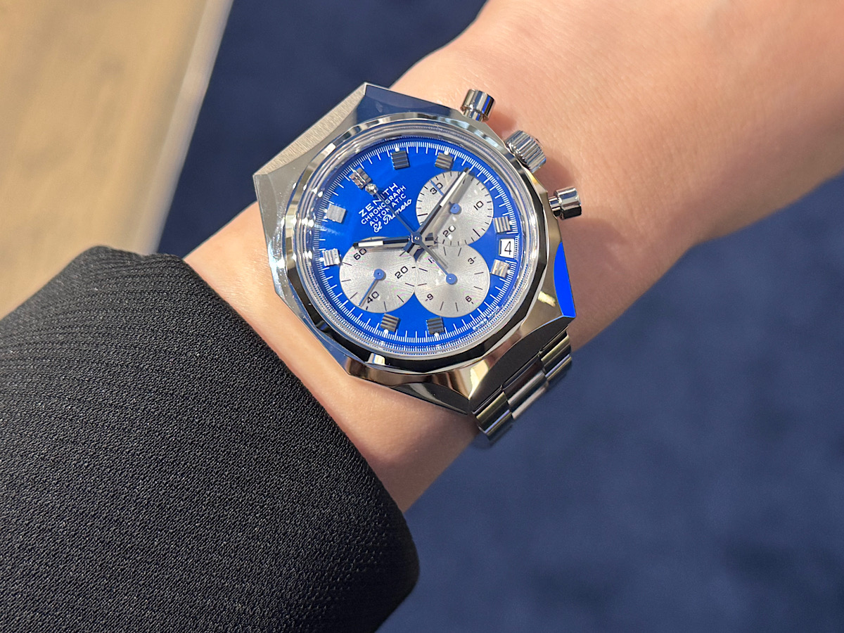 デザイン×時計の融合。ゼニス × USM ブルーが輝く『デファイ クロノグラフ USM』 - DEFY ｜IMG_2308 