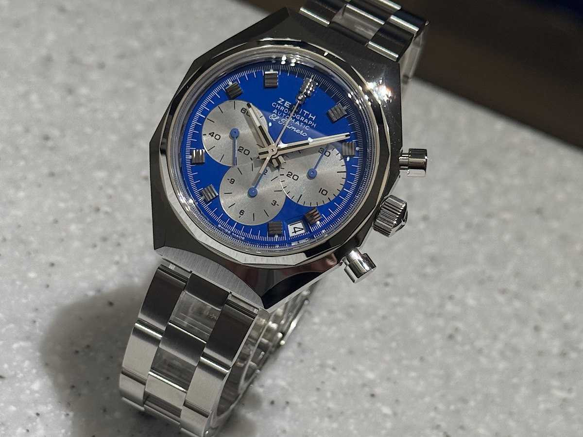 デザイン×時計の融合。ゼニス × USM ブルーが輝く『デファイ クロノグラフ USM』 - DEFY ｜IMG_2310 