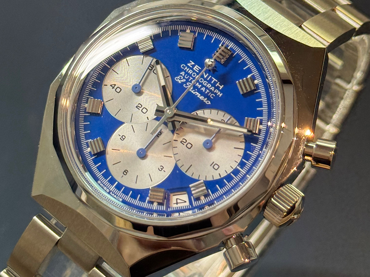 デザイン×時計の融合。ゼニス × USM ブルーが輝く『デファイ クロノグラフ USM』 - DEFY ｜IMG_2312 