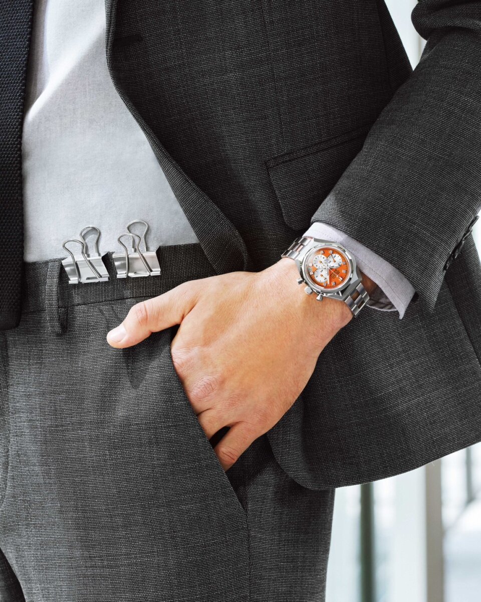 ゼニス新作発表！！【世界限定60本】スイスの歴史ある家具メーカーとコラボ 「デファイ クロノグラフ　USM」 - DEFY ｜S__90865783 