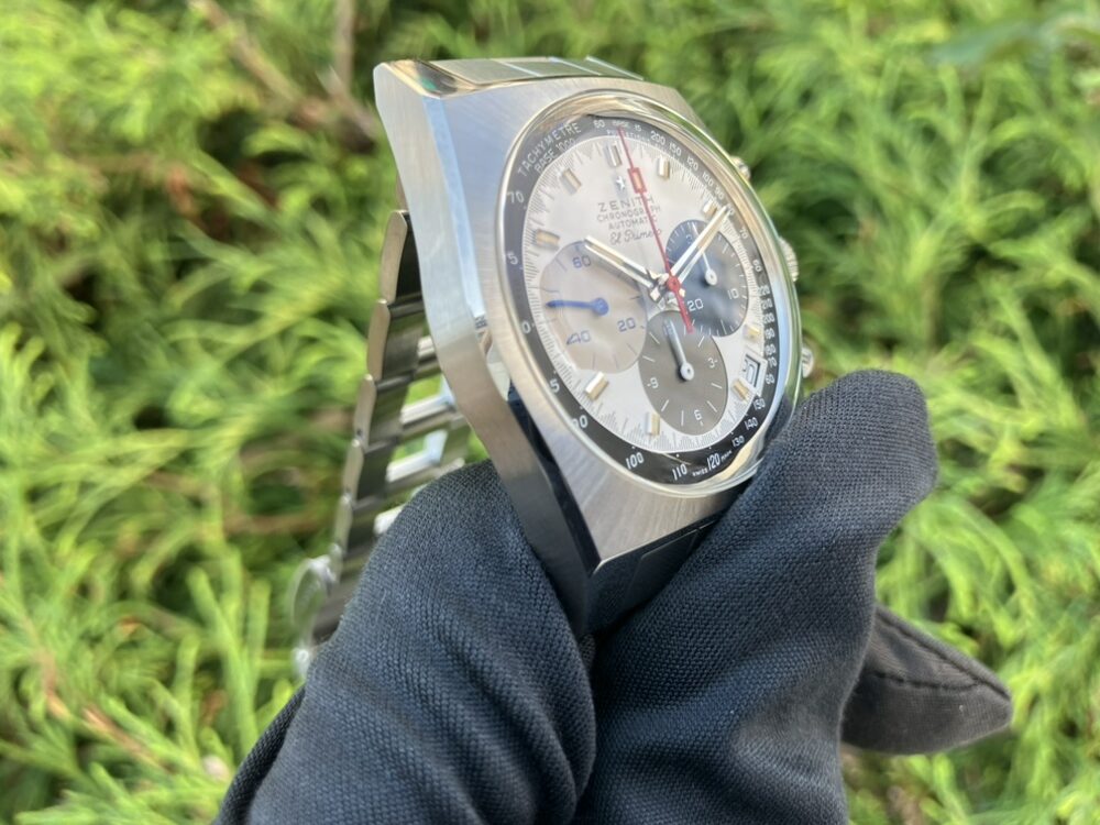 1971年当時わずか1000本しか製造されなかった幻の文字盤を復刻。クロノマスターリバイバルA3817 - その他 |IMG_0491-rotated