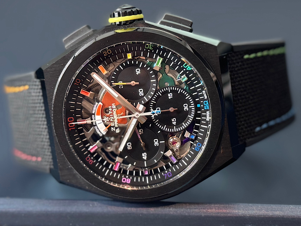 カラフルなスケルトンで魅せるゼニスの技術力『デファイ21 クロマⅡ』 - DEFY ｜IMG_3026 