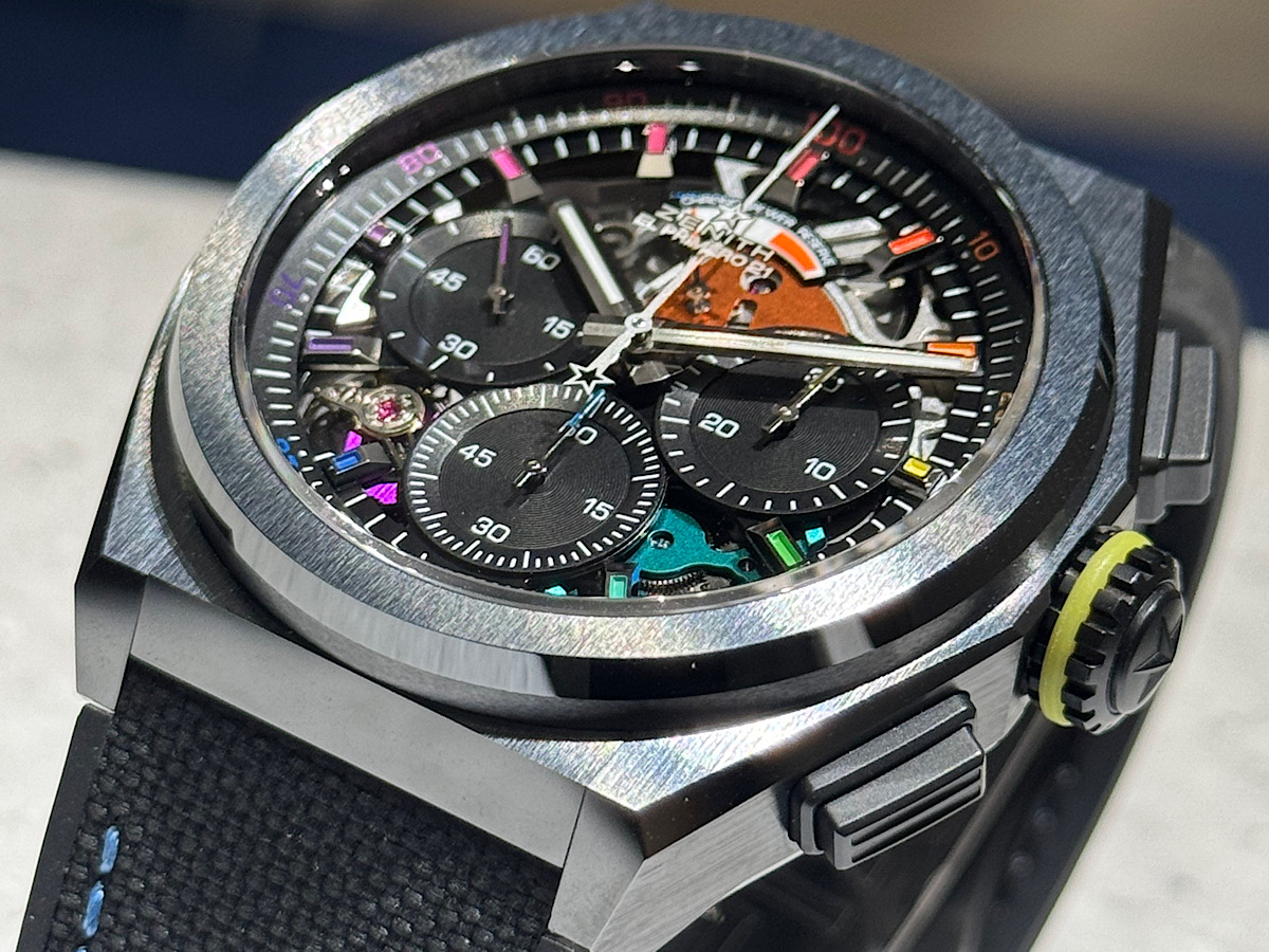 カラフルなスケルトンで魅せるゼニスの技術力『デファイ21 クロマⅡ』 - DEFY ｜IMG_3027 