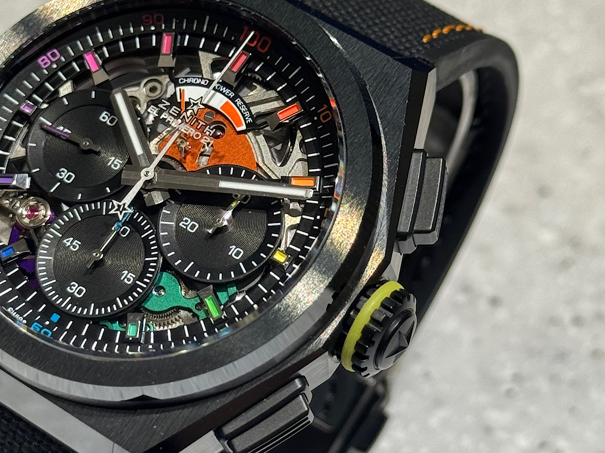 カラフルなスケルトンで魅せるゼニスの技術力『デファイ21 クロマⅡ』 - DEFY ｜IMG_3028 