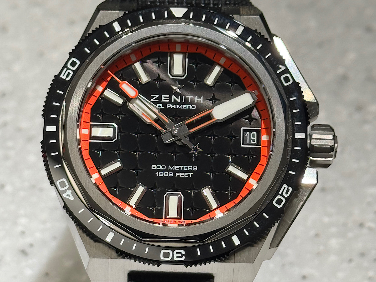 プロフェッショナル仕様の美しさ。ゼニスが示す“究極のダイバーズウォッチ”『デファイ エクストリーム ダイバー』 - DEFY |IMG_3052