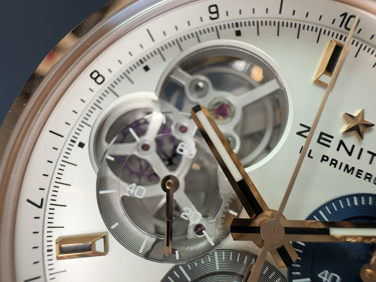 温かみのある輝き、ローズゴールド×オープン文字盤が融合した『クロノマスター オープン』 - CHRONOMASTER ｜IMG_3137 