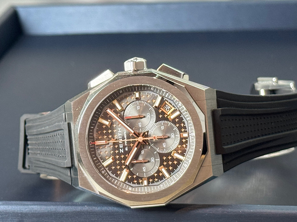 ブティックだけで出会える特別なカラーリング『デファイ クロノグラフ ブティックエディション』 - DEFY |IMG_3270