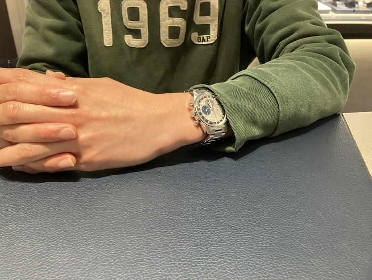 1969年オリジナルデザインの復刻モデル。クロノマスターオリジナルH様ご購入有難うございました。 - CHRONOMASTER お客様 |IMG_0719