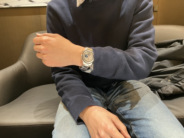 ご兄弟で同じクロノマスターオリジナルをご購入有難うございます。 - CHRONOMASTER お客様 ｜IMG_0722 