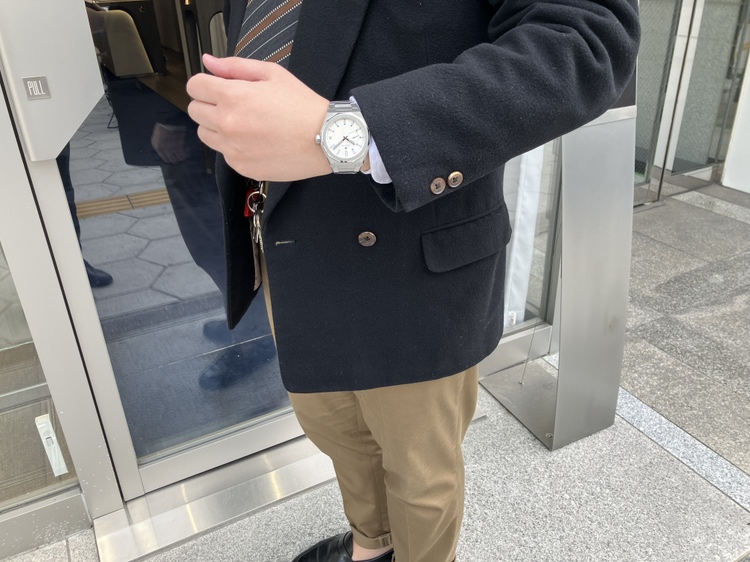 デファイスカイライン オートマティックのホワイト文字盤が入荷しました。 - DEFY |IMG_2766-1