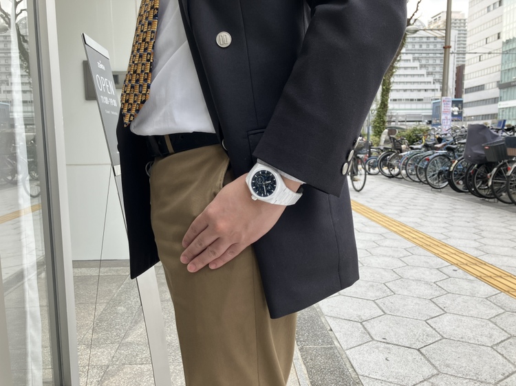 ホワイトセラミックケースが美しい【デファイ スカイライン スケルトン】 - DEFY ｜IMG_3002 