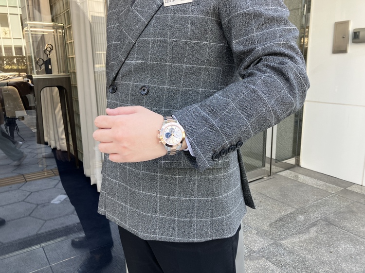 ゴールドとステンレスのコンビネーションモデルが美しいクロノマスタースポーツが入荷しました。 - CHRONOMASTER |IMG_3044