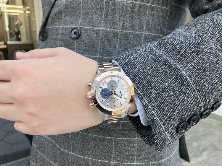 第1回ゼニスの各モデルの魅力を解説、『クロノマスタースポーツ』。発売時は1年待ち⁉️ - CHRONOMASTER |IMG_3045