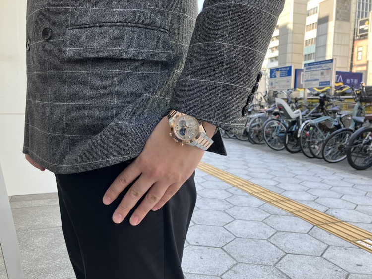 ゴールドとステンレスのコンビネーションモデルが美しいクロノマスタースポーツが入荷しました。 - CHRONOMASTER |IMG_3047