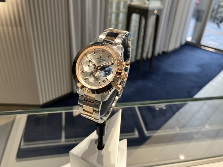 ゴールドとステンレスのコンビネーションモデルが美しいクロノマスタースポーツが入荷しました。 - CHRONOMASTER |IMG_3059