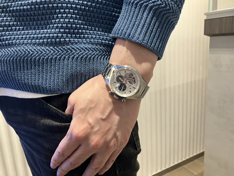 ゼニス2003年から続く代表的なデザイン、クロノマスターオープン。T.K