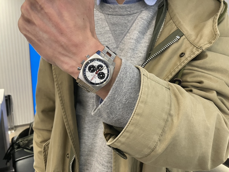 クロノマスターの原点、クロノマスターリバイバルA384。T.O様ご購入有難うございました。 - CHRONOMASTER お客様 ｜IMG_0926 