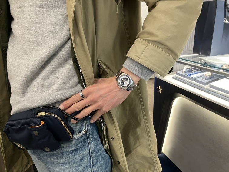 クロノマスターの原点、クロノマスターリバイバルA384。T.O様ご購入有難うございました。 - CHRONOMASTER お客様 ｜IMG_0927 