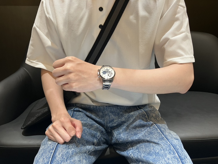 初めての高級機械式時計はゼニスのクロノマスターオープンに決めました。K様ご購入有難うございます。 - CHRONOMASTER お客様 |IMG_1070