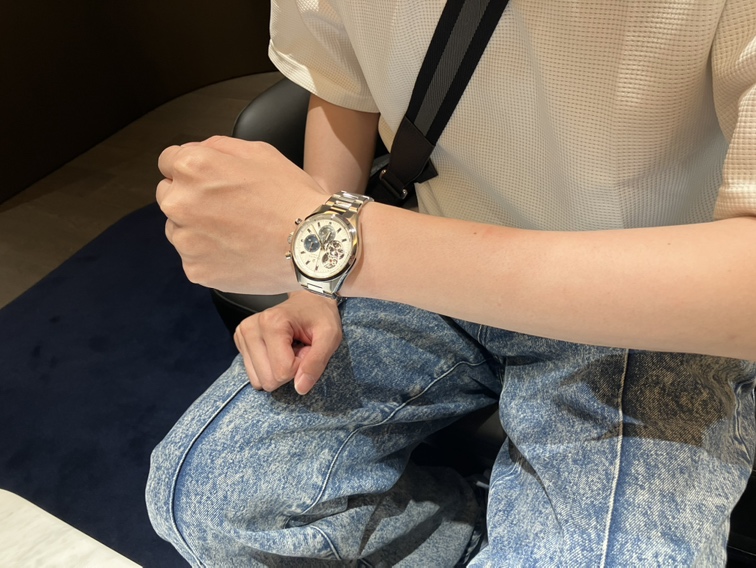 初めての高級機械式時計はゼニスのクロノマスターオープンに決めました。K様ご購入有難うございます。 - CHRONOMASTER お客様 |IMG_1074
