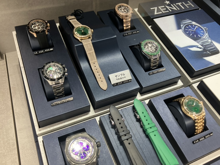 6月18日(木)~21日(日)までゼニス2026年新作モデルのサンプル商品をご覧いただけます。 - ご案内 その他 |IMG_1098