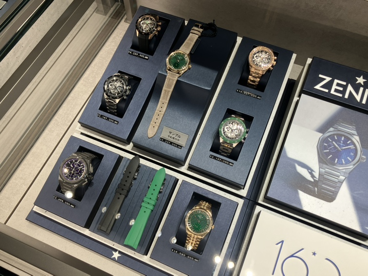 6月18日(木)~21日(日)までゼニス2026年新作モデルのサンプル商品をご覧いただけます。 - ご案内 その他 |IMG_1099