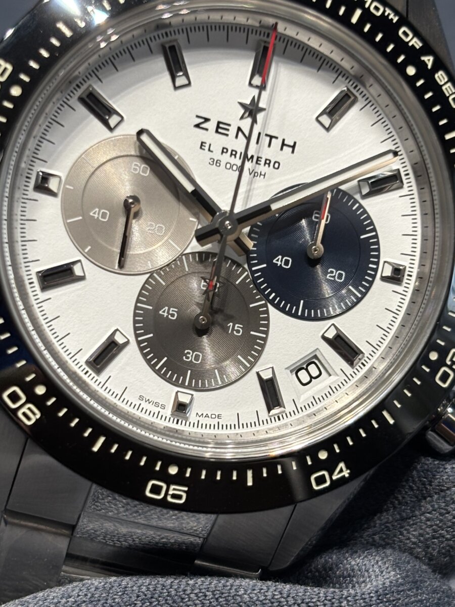 第1回ゼニスの各モデルの魅力を解説、『クロノマスタースポーツ』。発売時は1年待ち⁉️ - CHRONOMASTER |IMG_3576