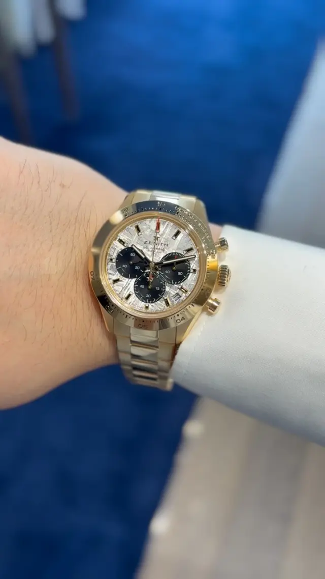【クロノマスター スポーツ メテオライト】
品番 30.3101.3600-1/76.M3100
金額 ¥6,578,000-税込

18Kイエローゴールドとメテオライトのゴージャスな組み合わせ✨
日本限定30本の非常希少なモデルです。
投稿 中住